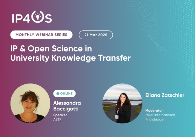 IP & Open Science in University Knowledge Transfer